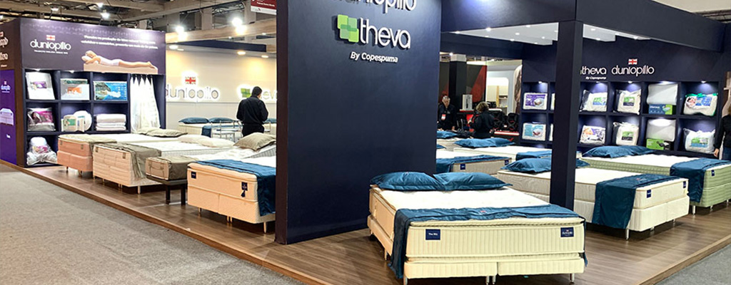Dunlopillo lança nova linha de colchões na Movelsul 2025